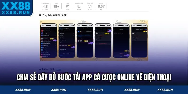 Chia sẻ đầy đủ bước tải app 789bet