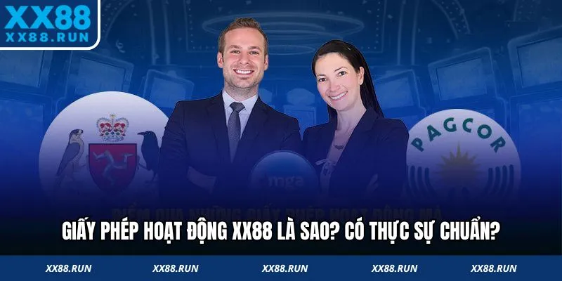 Thông tin về giấy phép hoạt động XX88