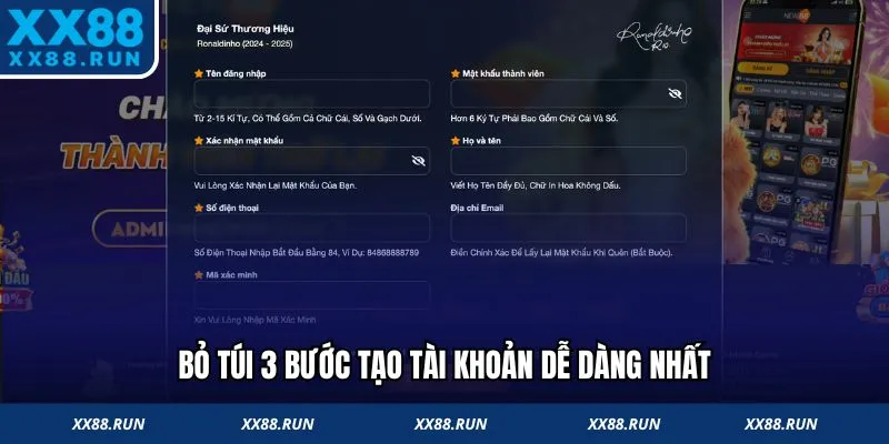 Tạo tài khoản New88 dễ dàng 