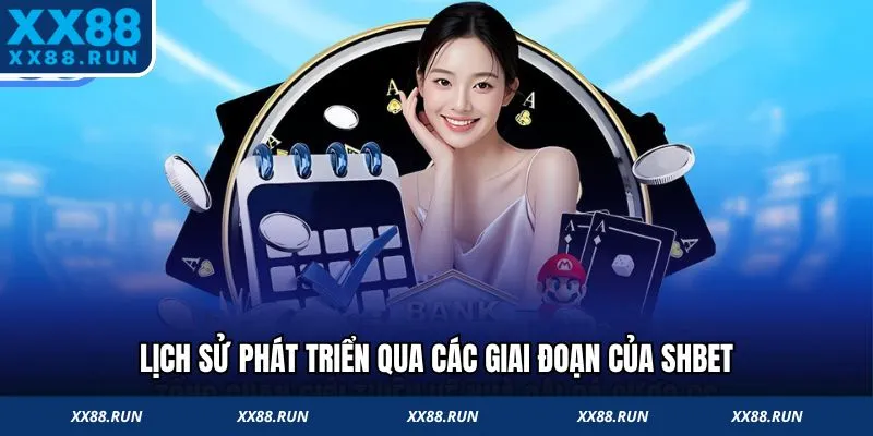 Lịch sử phát triển qua các giai đoạn của SHBet